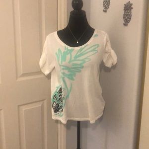 NWOT pineapple shirt